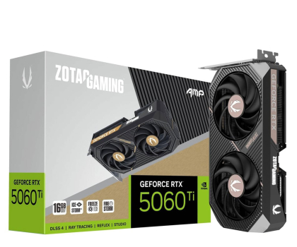 Karta graficzna Zotac GeForce RTX 5060 Ti AMP 16GB GDDR7 DLSS4
